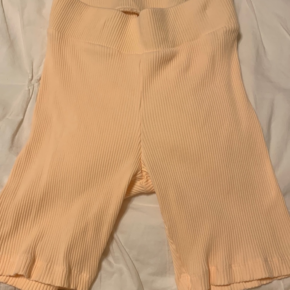 NWOT Old Navy Extra High-Waisted Rib-Knit Biker Shorts for Women--8-inch inseam